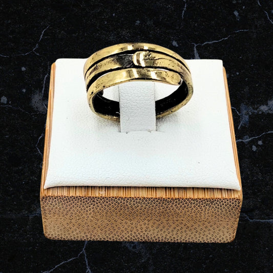 anillo de bronce exclusivo artesanal joyeria osnor zamak