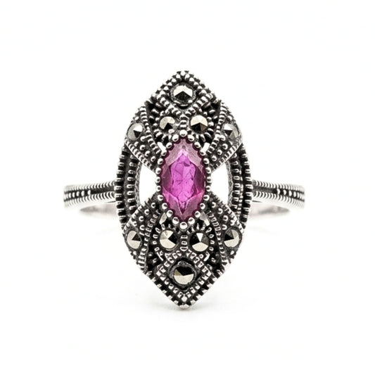 Anillo Sortija mujer de plata vintage diseño joyería osnor moda moderno elegante boda fiesta fashion glamour lujo exclusivo 