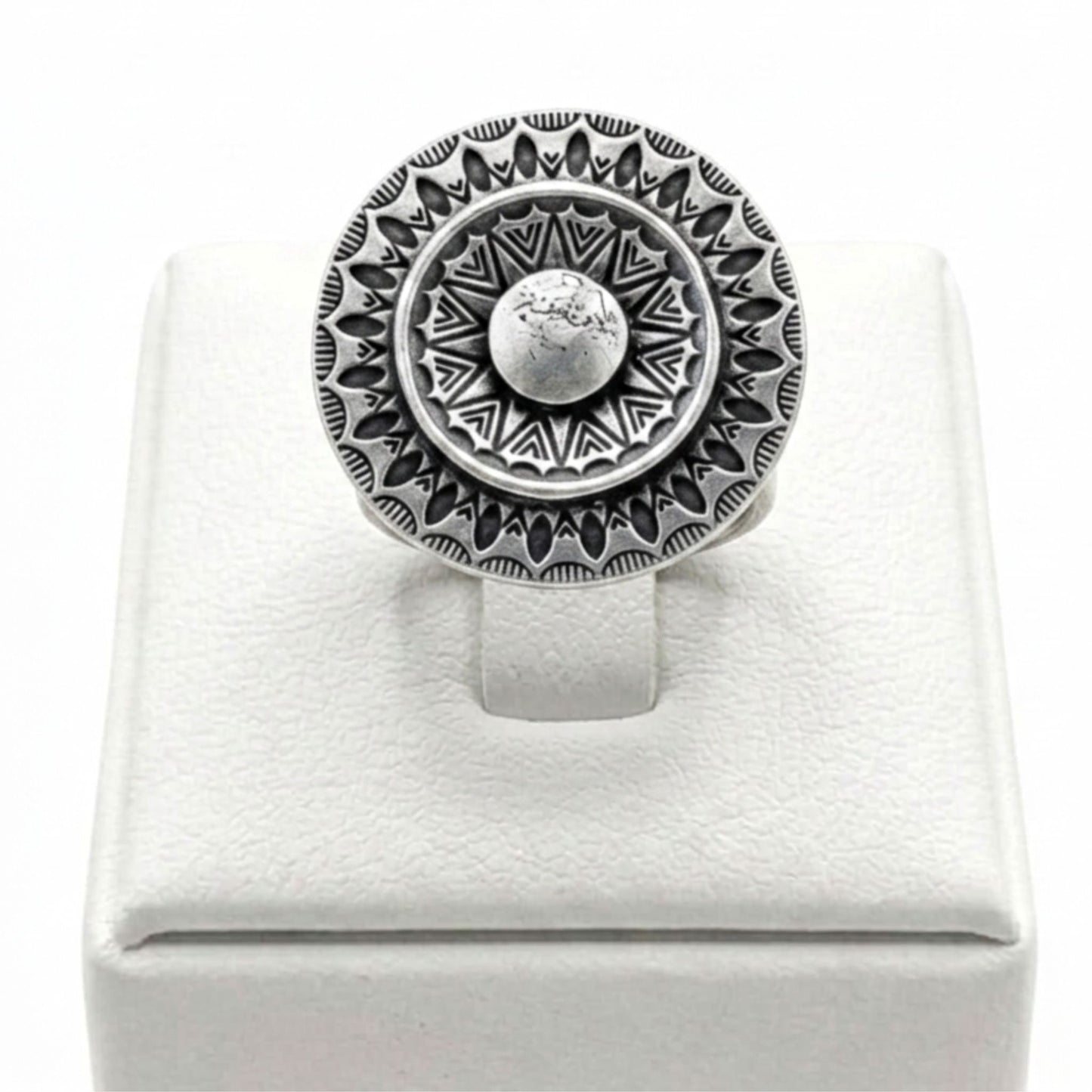 anillo de zamak tribal diseño exclusivo joyeria osnor zamak 