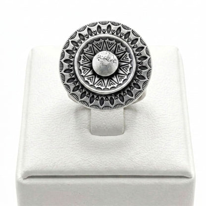 anillo de zamak tribal diseño exclusivo joyeria osnor zamak 