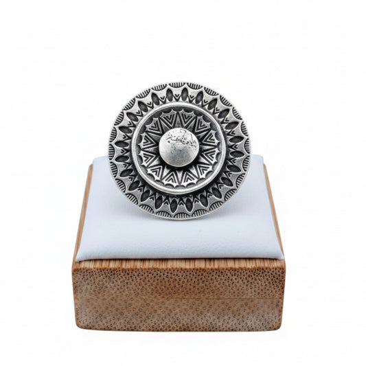 anillo de zamak tribal diseño exclusivo joyeria osnor zamak 