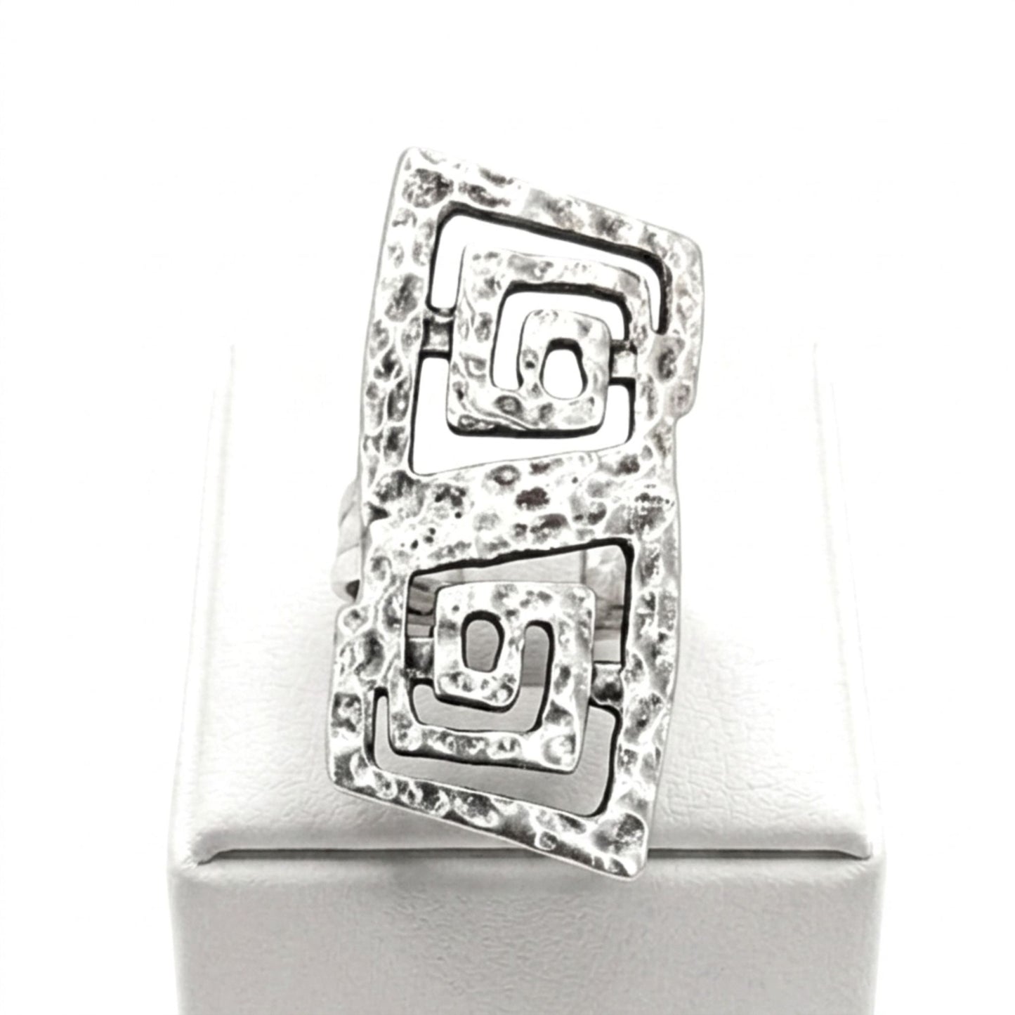anillo de zamak diseño exclusivo mujer joyeria osnor zamak