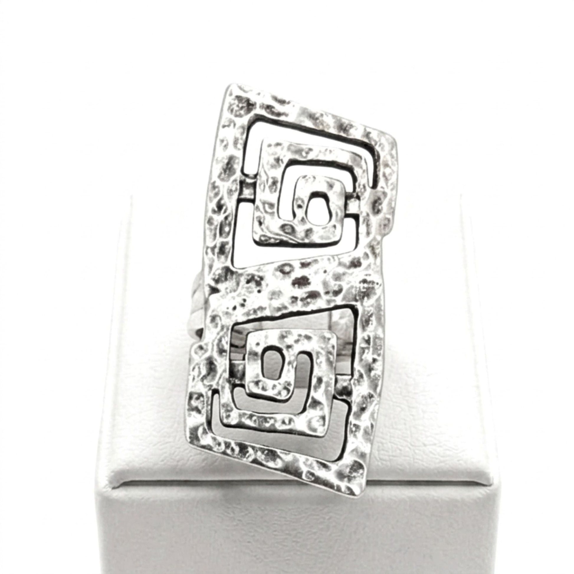 anillo de zamak diseño exclusivo mujer joyeria osnor zamak