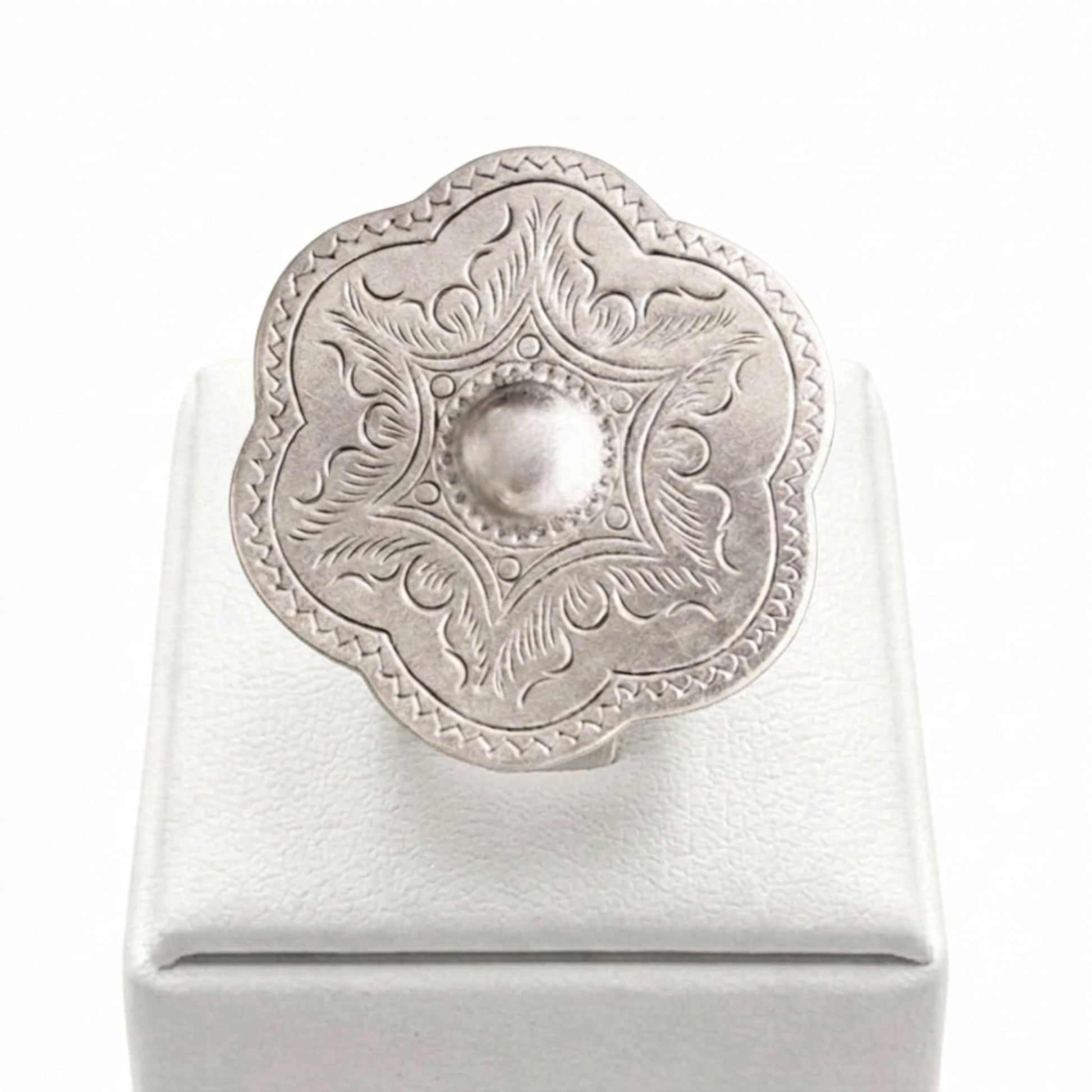 anillo zamak volumen labrado diseño exclusivo joyeria osnor zamak