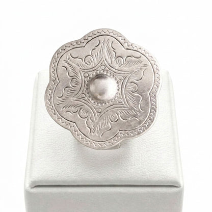 anillo zamak volumen labrado diseño exclusivo joyeria osnor zamak