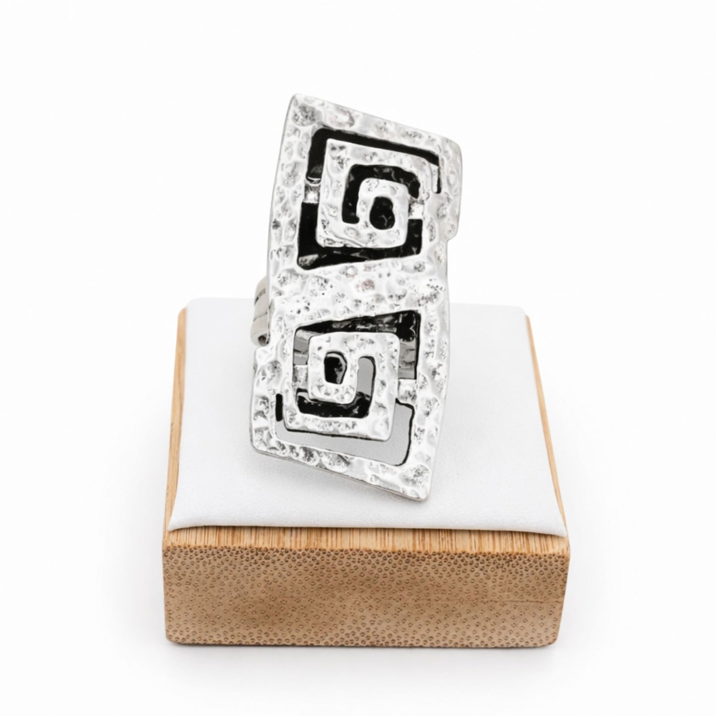 anillo de zamak diseño exclusivo mujer joyeria osnor zamak