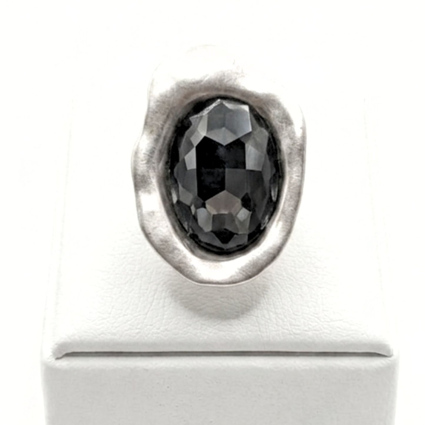 Anillo Sortija mujer joyería osnor moda moderno fiesta fashion diario boda glamour lujo mujer diferente exclusivo hipoalergénico plateado aleación ajustable 