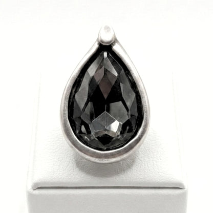 Anillo Sortija de zamak mujer diseño joyería osnor moda moderno fiesta fashion diario boda glamour lujo mujer diferente exclusivo hipoalergénico plateado aleación ajustable 
