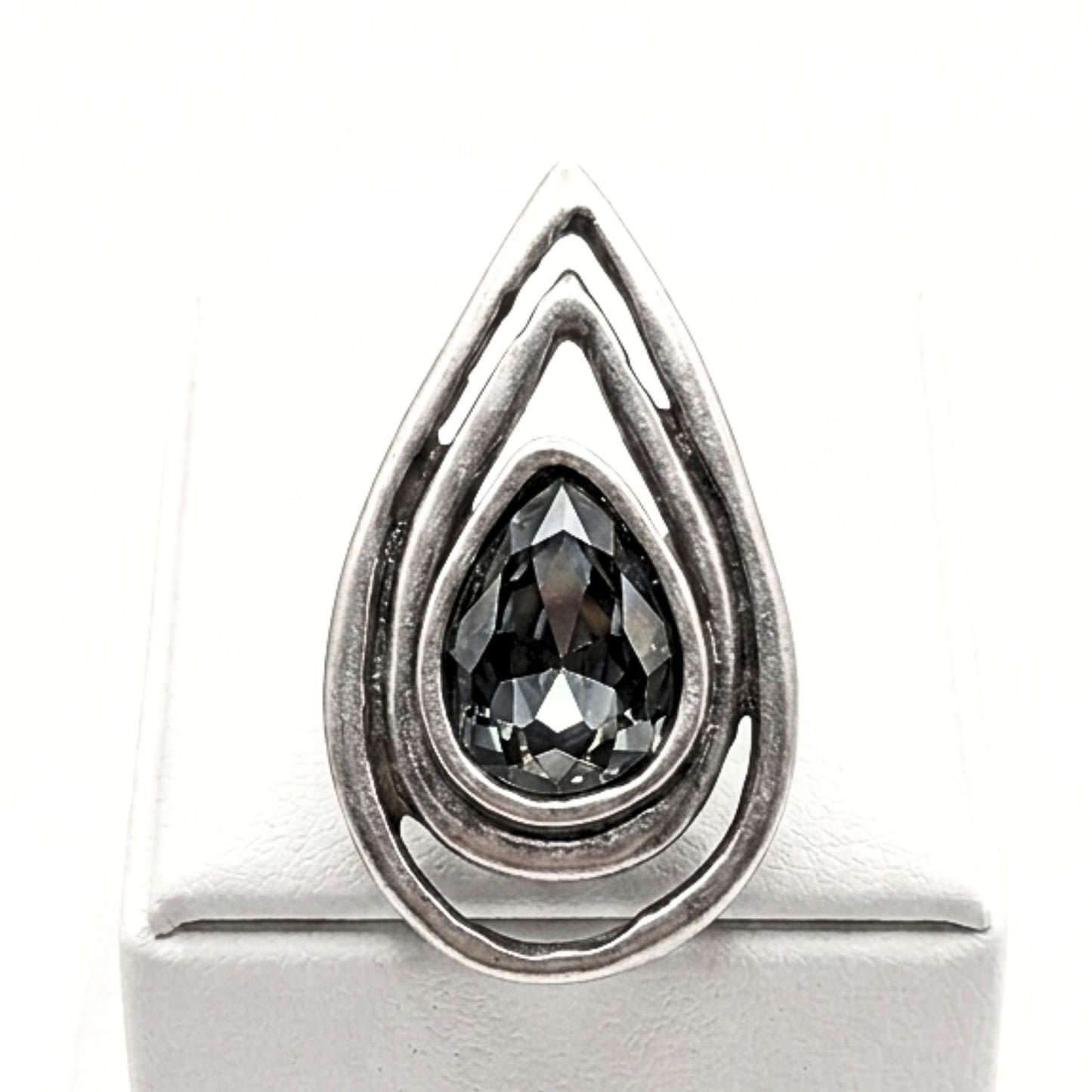 Anillo Sortija mujer de zamak mujer diseño joyería osnor moda moderno elegante boda fiesta glamour lujo 