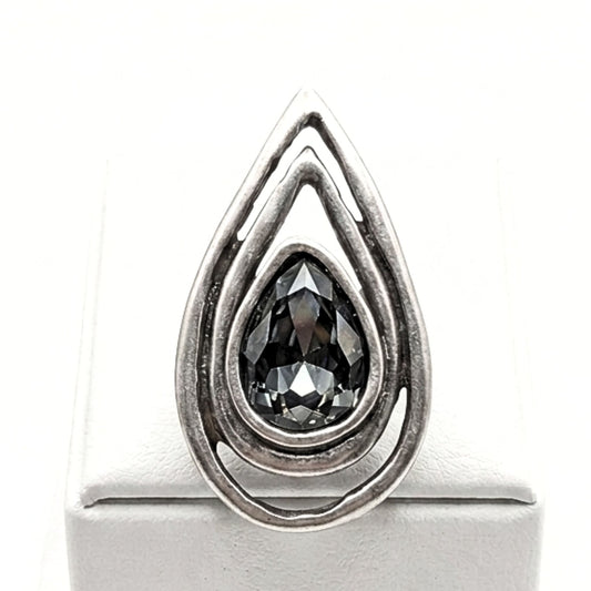 Anillo Sortija mujer de zamak mujer diseño joyería osnor moda moderno elegante boda fiesta glamour lujo 