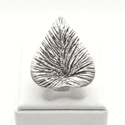 Anillo Sortija mujer hipoalergénico plateado aleación ajustable diseño joyería osnor moda moderno elegante boda fiesta glamour lujo 