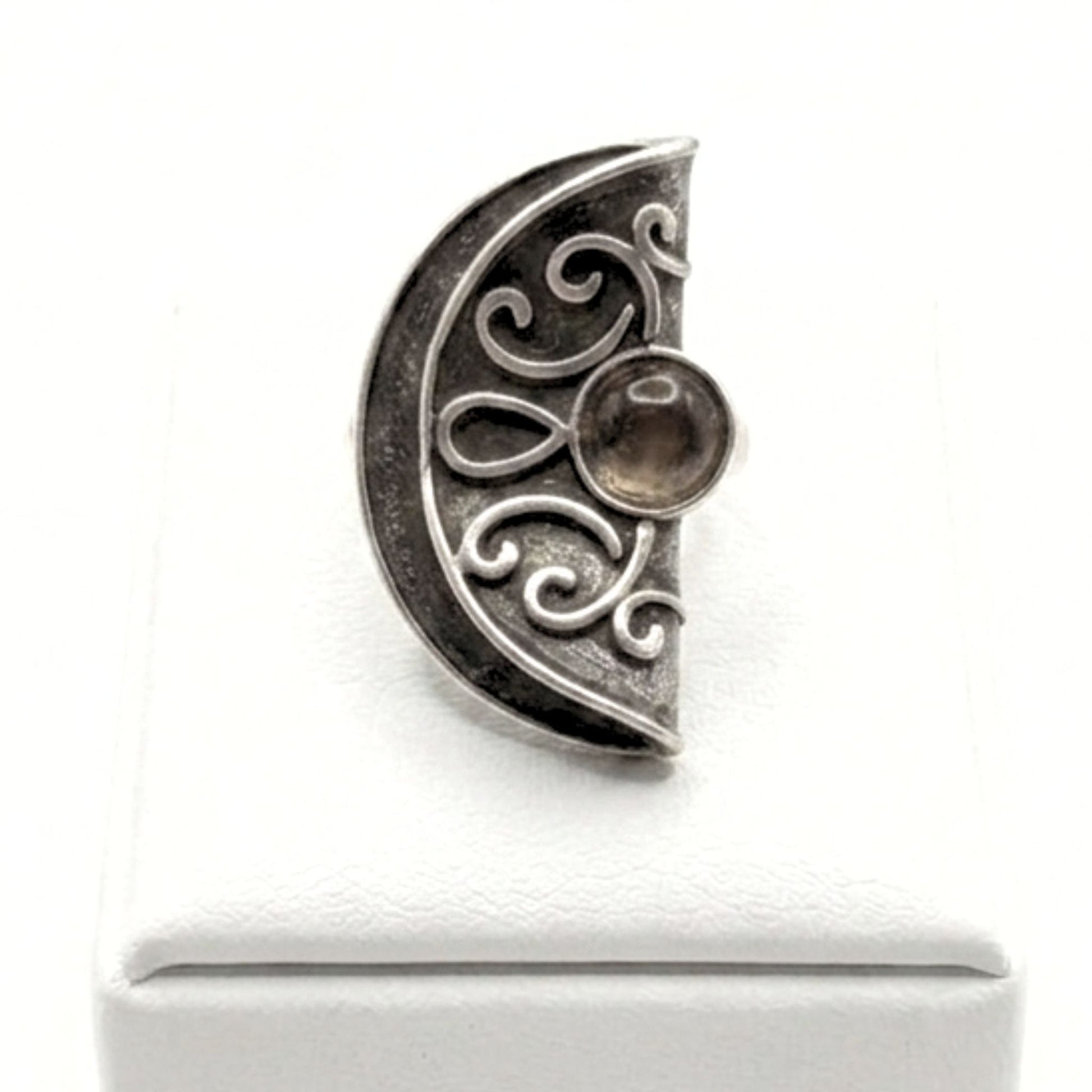 Anillo Sortija mujer hipoalergénico plateado aleación ajustable diseño joyería osnor moda moderno fiesta fashion diario boda glamour lujo mujer diferente exclusivo vintage único arte escultura artesanía 