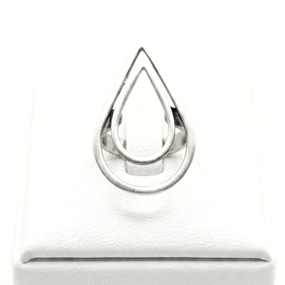 Anillo Sortija mujer de zamak hipoalergénico plateado aleación ajustable diseño joyería osnor moda moderno elegante boda fiesta fashion glamour lujo exclusivo único 