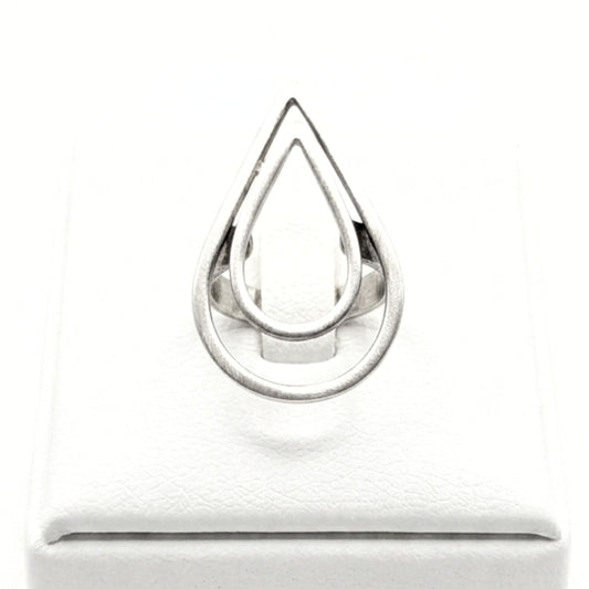 Anillo Sortija mujer de zamak hipoalergénico plateado aleación ajustable diseño joyería osnor moda moderno elegante boda fiesta fashion glamour lujo exclusivo único 