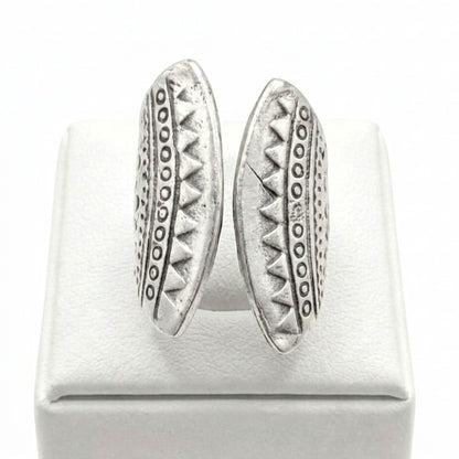 anillo zamak plateado diseño exclusivo joyeria osnor zamak