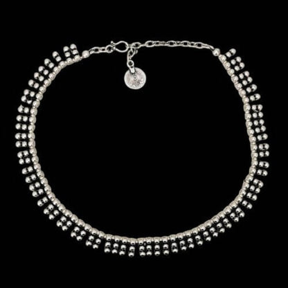 Collar Zamak mujer de bolas estilo gargantilla Hipoalergénico Joyeria Osnor Zamak 