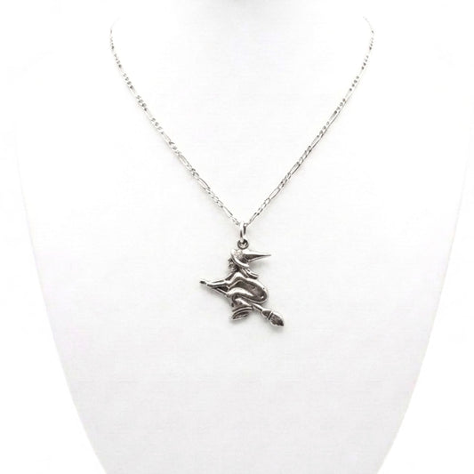 Collar gargantilla de plata bruja plateado diseñounisex oyería osnor moda moderno elegante 