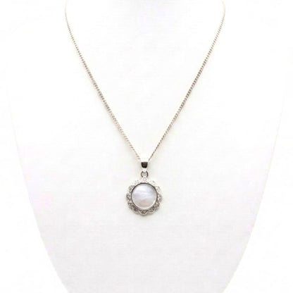 Collar gargantilla de plata rodio cadena Reaza nacer Circonitas blancas minimalista diseño de joyería moda moderno elegante boda fiesta fashion glamour lujo diario osnor 