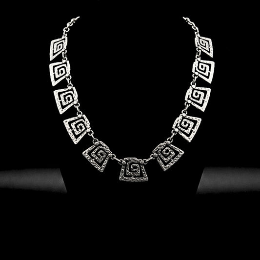 collar gargantilla de zamak diseño exclusivo joyeria osnor zamak