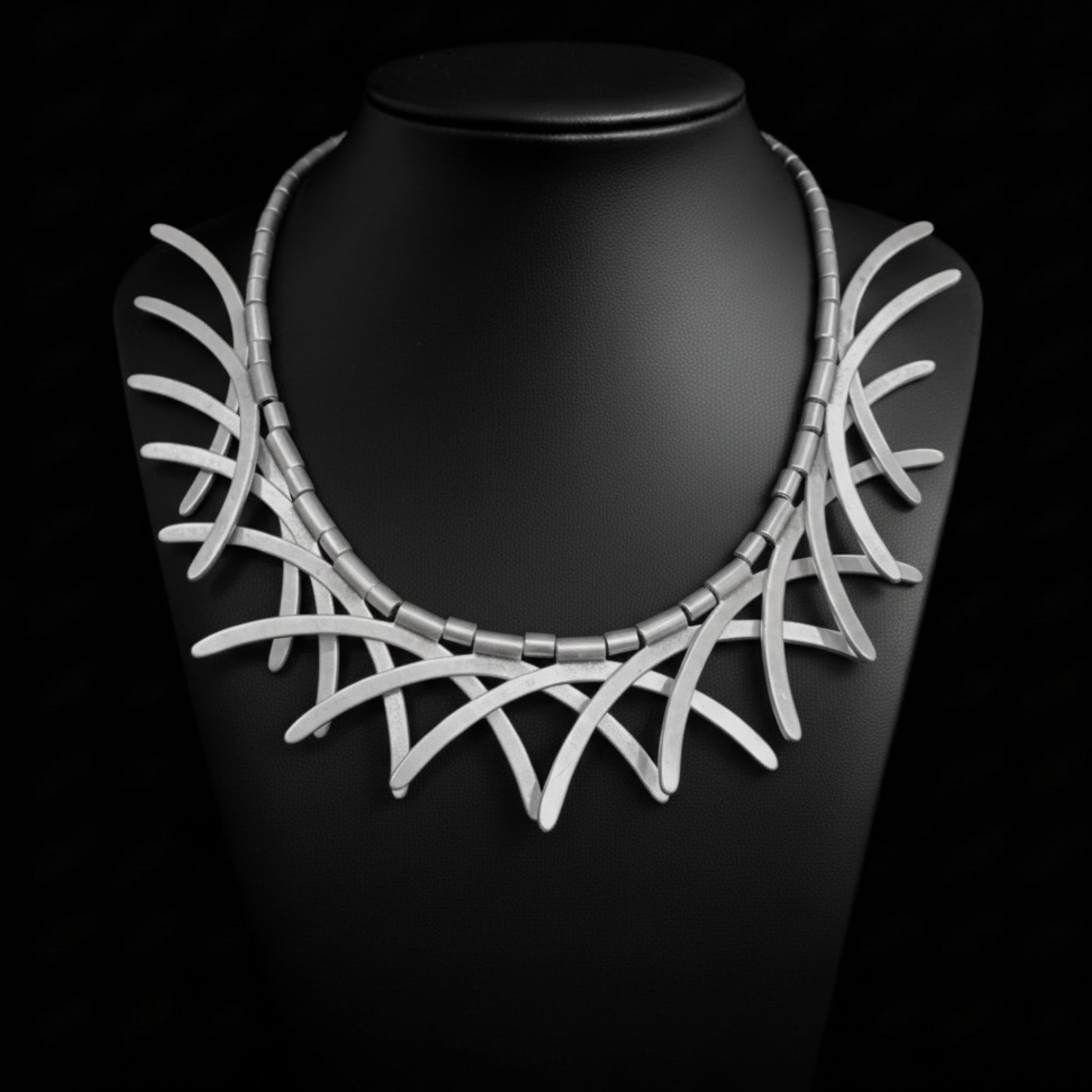collar zamak mujer plateado exclusivo joyeria osnor zamak