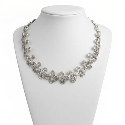 collar gargantilla de zamak mujer diseño exclusivo joyeria osnor zamak