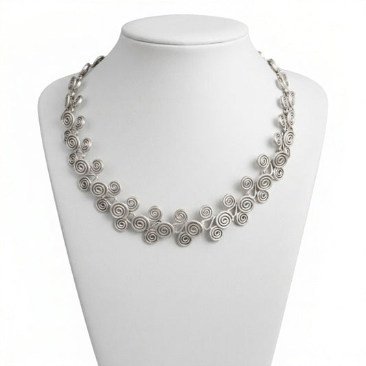 collar gargantilla de zamak mujer diseño exclusivo joyeria osnor zamak
