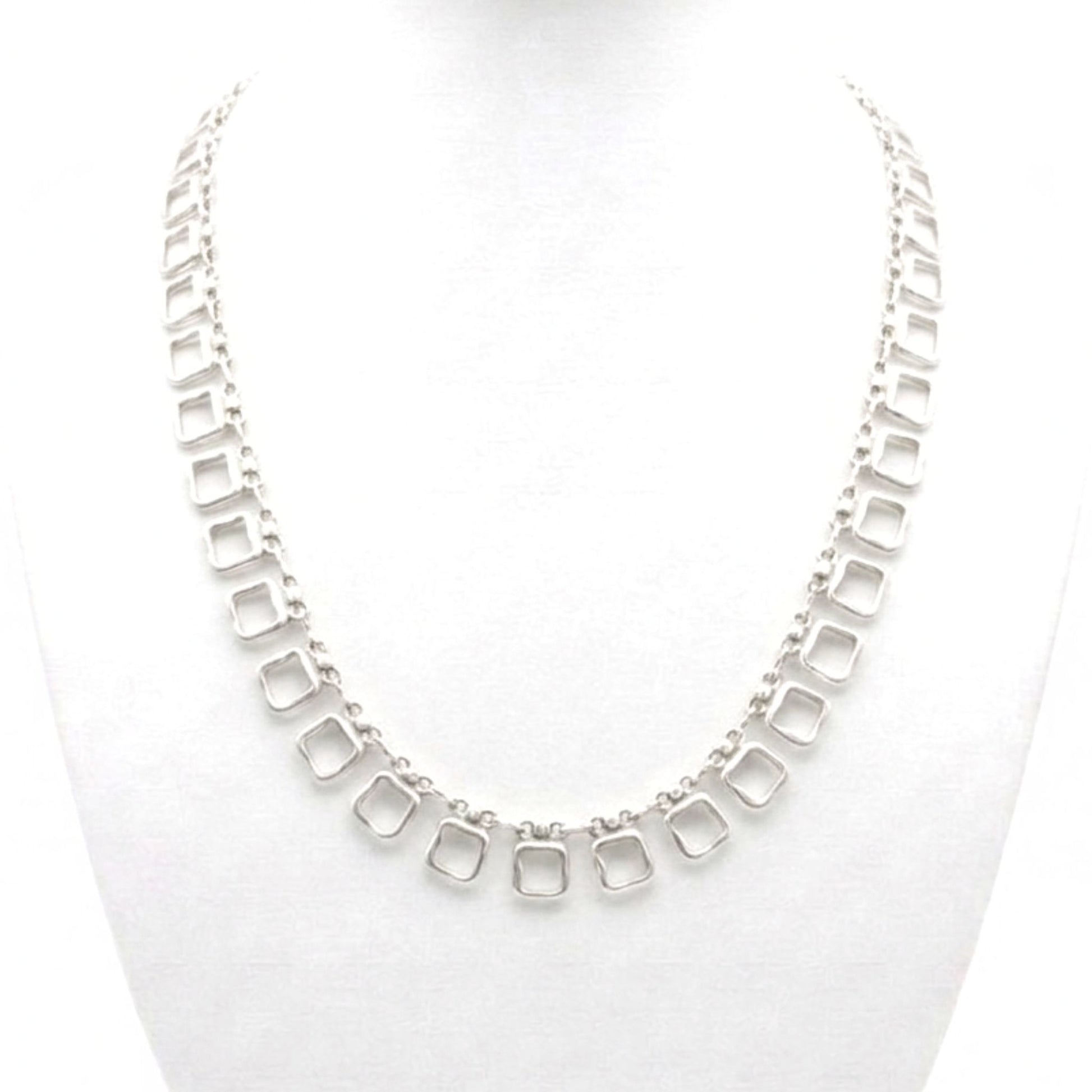 Collar cadena gargantilla zamak unisex diseño joyería osnor moda moderno elegante boda fiesta glamour exclusivo único cierre de gancho sport casual vaqueros 