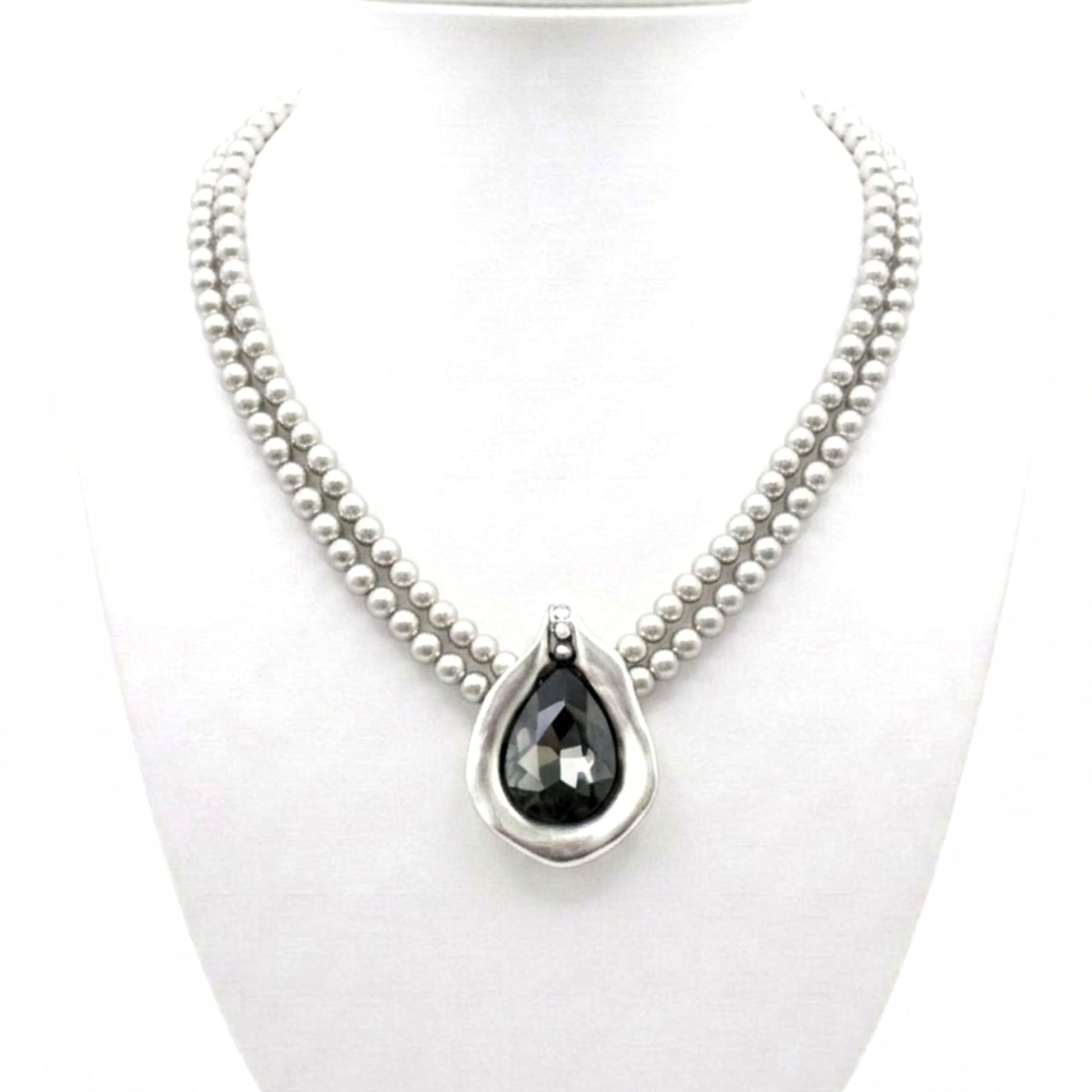 Collar cadena gargantilla zamak mujer volumen hipoalergénico plateado aleación ajustable diseño joyería osnor moda moderno elegante boda fiesta fashion glamour lujo elegante diario exclusivo único 