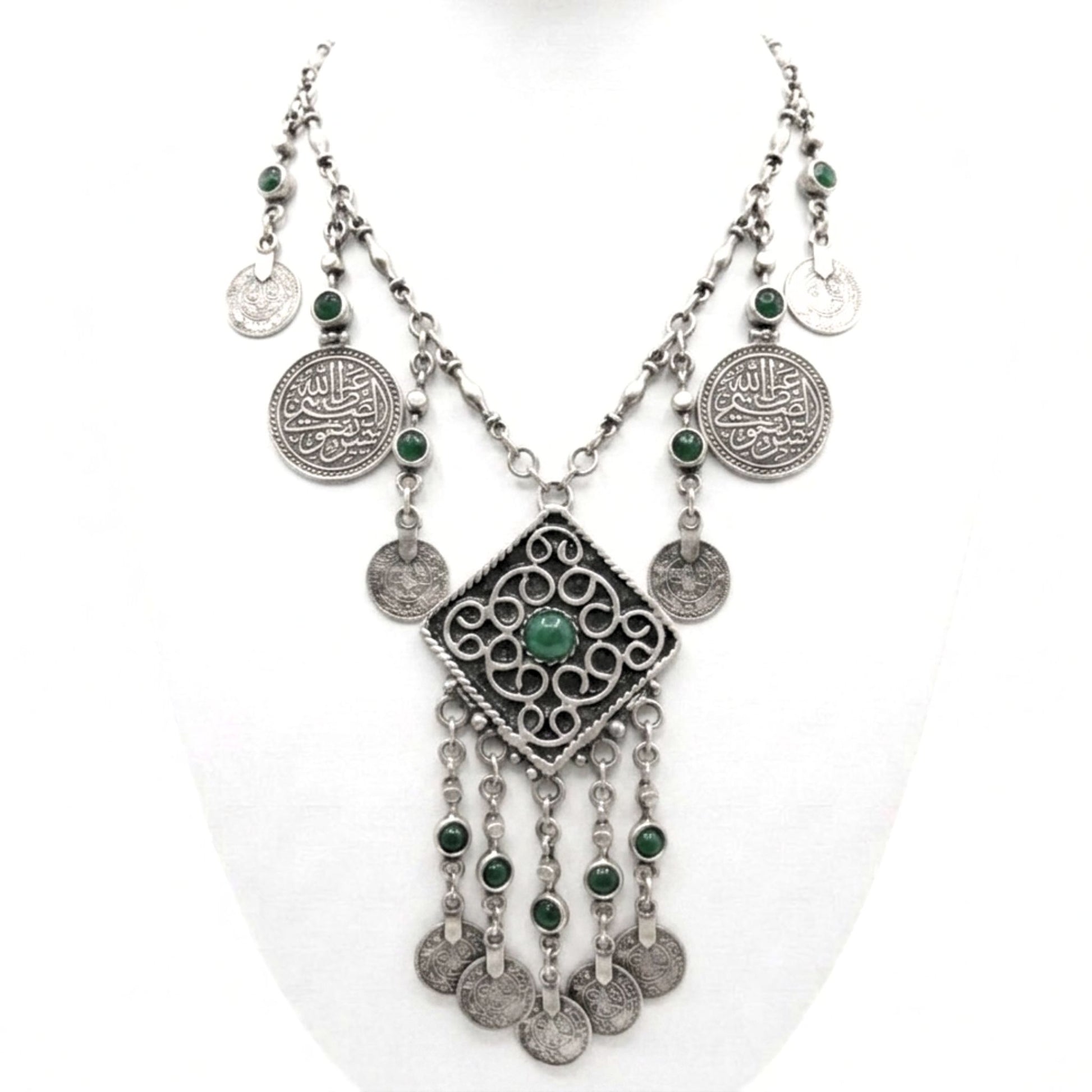 Collar cadena gargantilla zamak mujer volumen hipoalergénico plateado aleación ajustable cierre de gancho largo diseño joyería osnor moda moderno elegante boda fiesta fashion glamour lujo elegante diario 