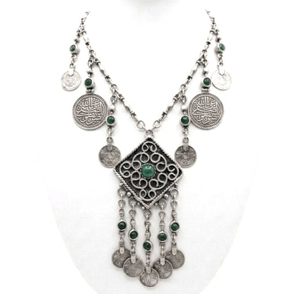Collar cadena gargantilla zamak mujer volumen hipoalergénico plateado aleación ajustable cierre de gancho largo diseño joyería osnor moda moderno elegante boda fiesta fashion glamour lujo elegante diario 