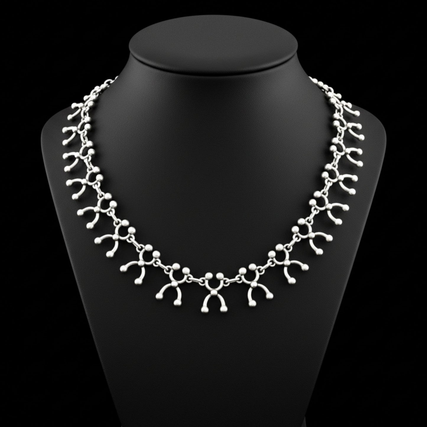 collar de zamak tipo gargantilla corto joyeria osnor zamak