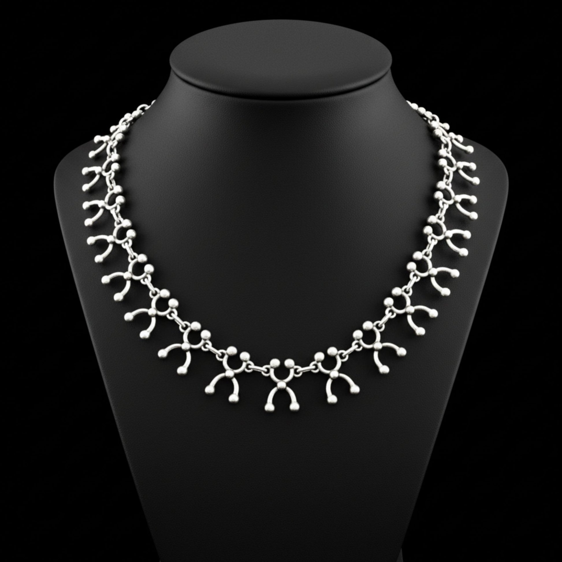 collar de zamak tipo gargantilla corto joyeria osnor zamak