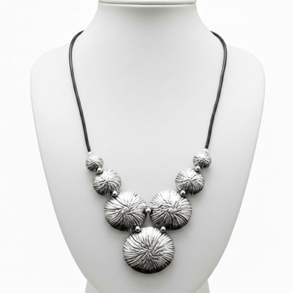 collar con cuero unisex zamak exclusivo joyeria osnor zamak