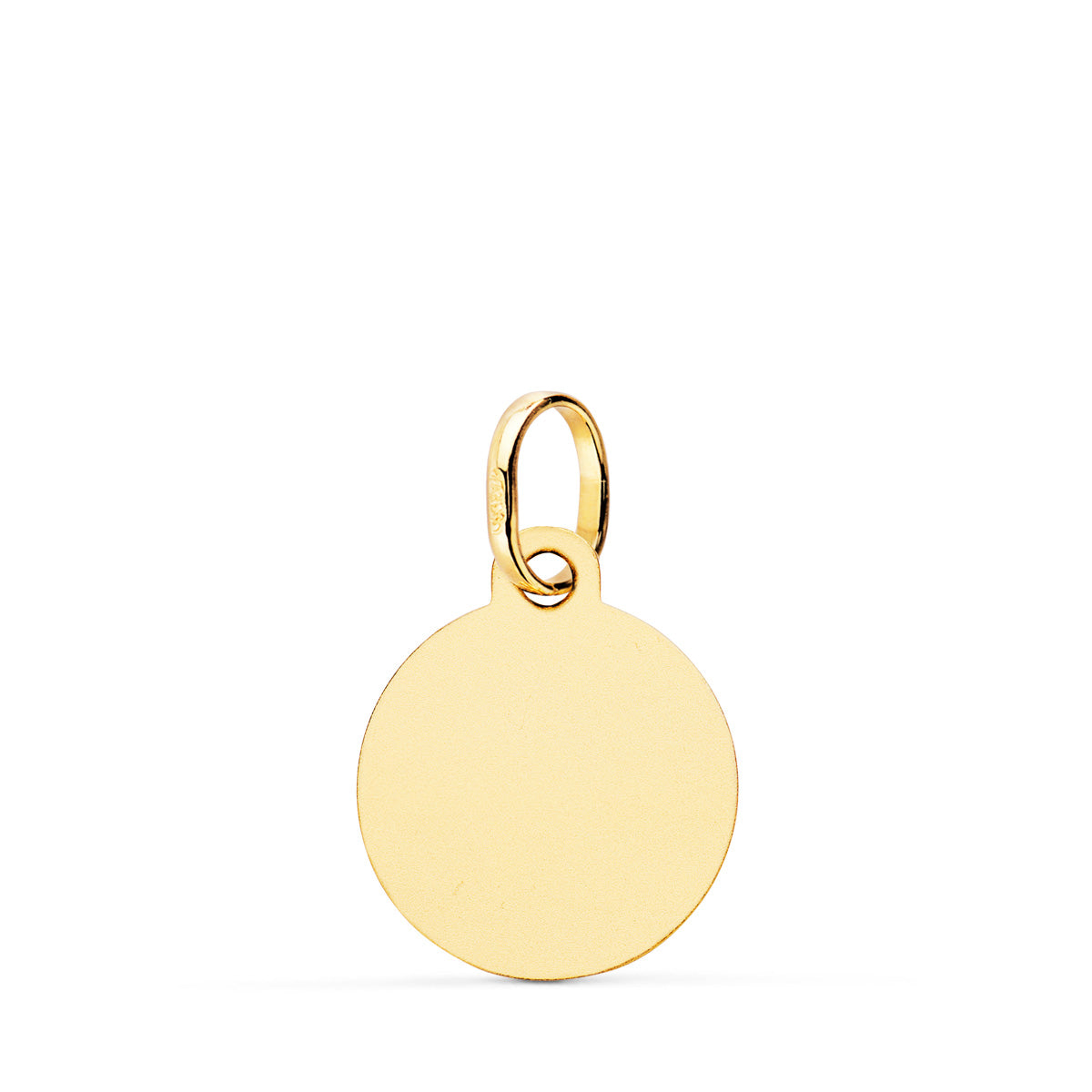 18K MEDALLA ORO AMARILLO HOROSCOPO ORO AMARILLO ORO AMARILLO CAPRICORNIO MATIZADA 13 MM
