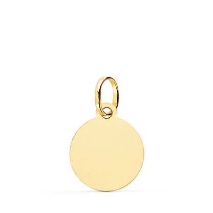 18K MEDALLA ORO AMARILLO HOROSCOPO ORO AMARILLO ORO AMARILLO SAGITARIO MATIZADA 13 MM