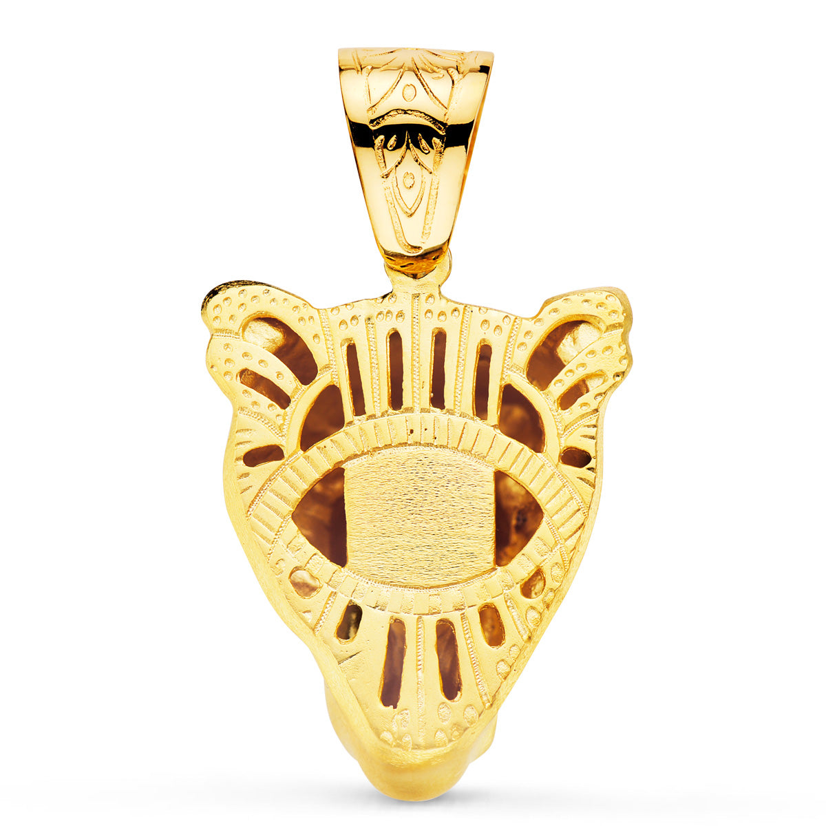 18K COLGANTE ORO AMARILLO PUMA GIGANTE. 40X34 MM