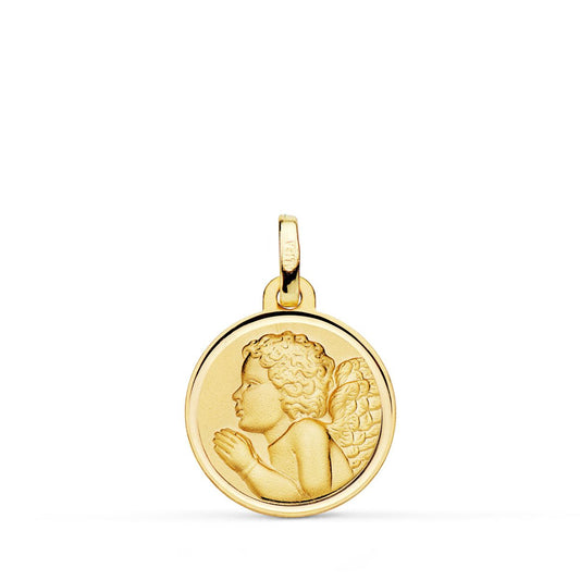9K ANGEL NIÑO PIADOSO 16 MM BISEL 1.45GRS