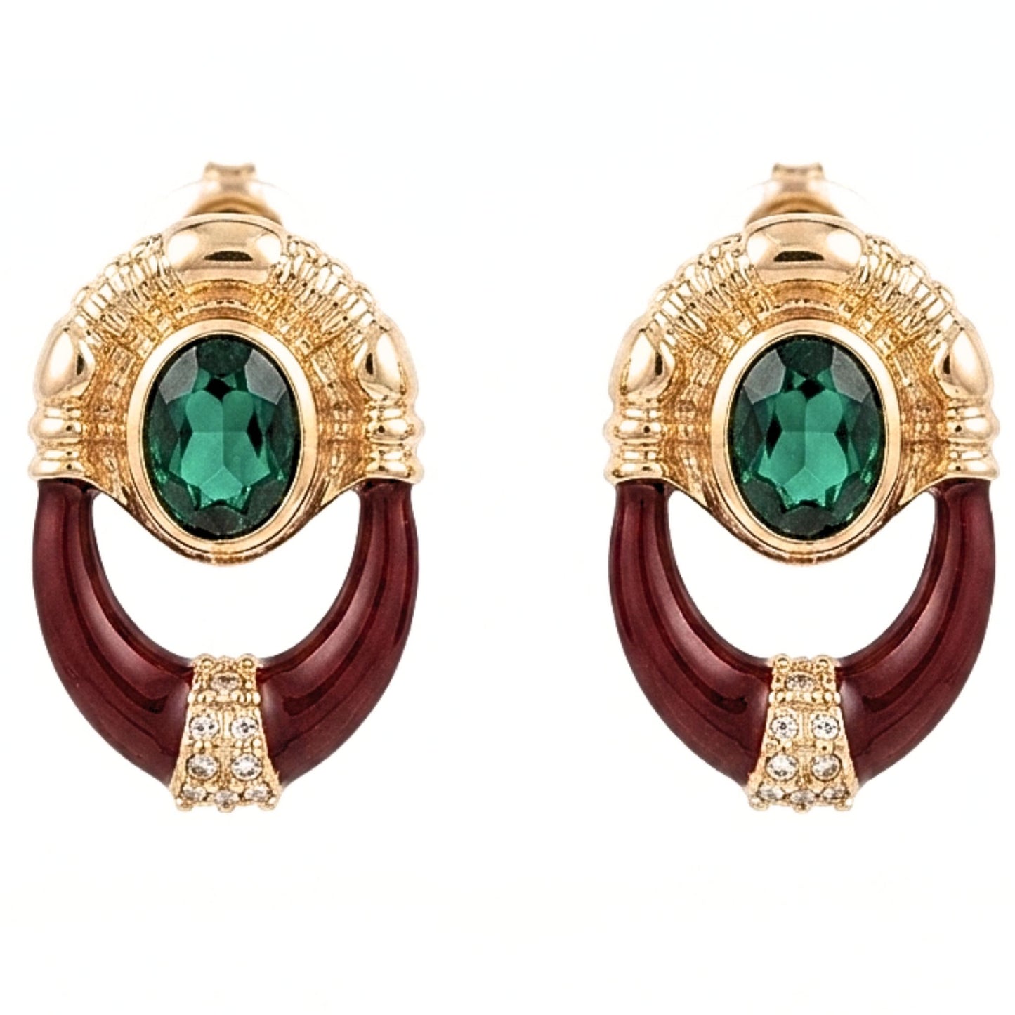 Pendientes de acero inoxidable dorado chapado oro 14ktes diseño de joyería moda moderno elegante boda fiesta fashion glamour lujo elegante diario 