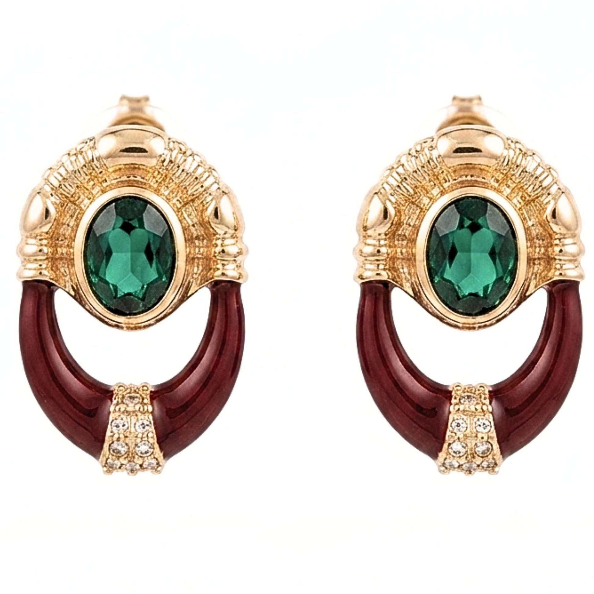 Pendientes de acero inoxidable dorado chapado oro 14ktes diseño de joyería moda moderno elegante boda fiesta fashion glamour lujo elegante diario 