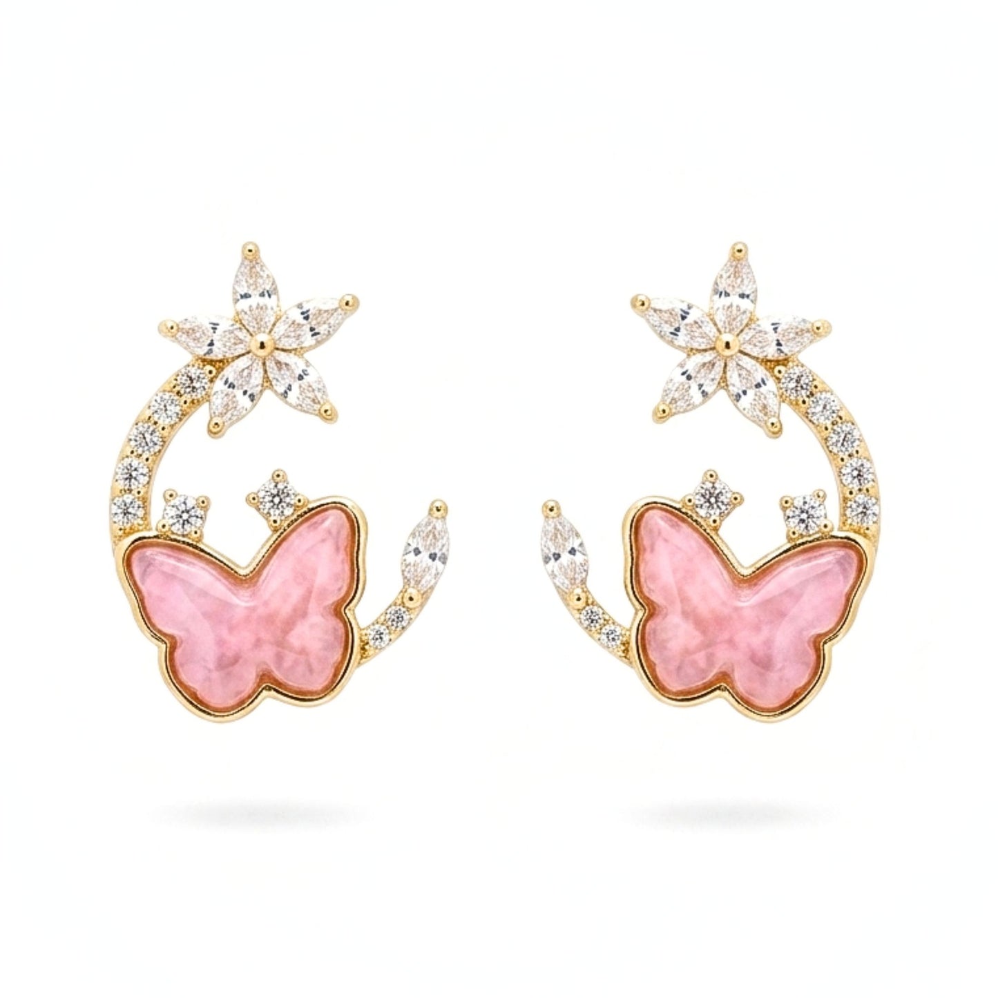 Pendientes Acero inoxidable dorado chapado oro 14ktes diseño de joyería moda moderno fiesta fashion mujer boda largo 