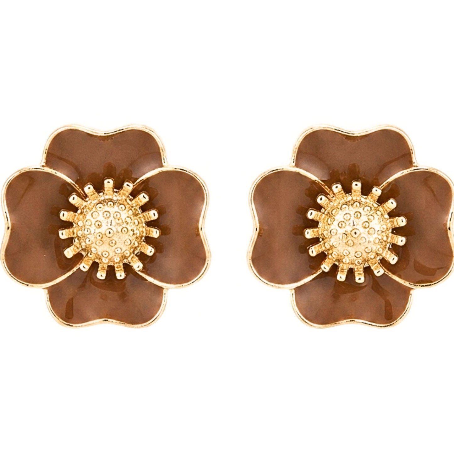 Pendientes de acero inoxidable dorado chapado oro 14ktes diseño de joyería Osnor moda moderno elegante boda fiesta fashion glamour lujo mujer 