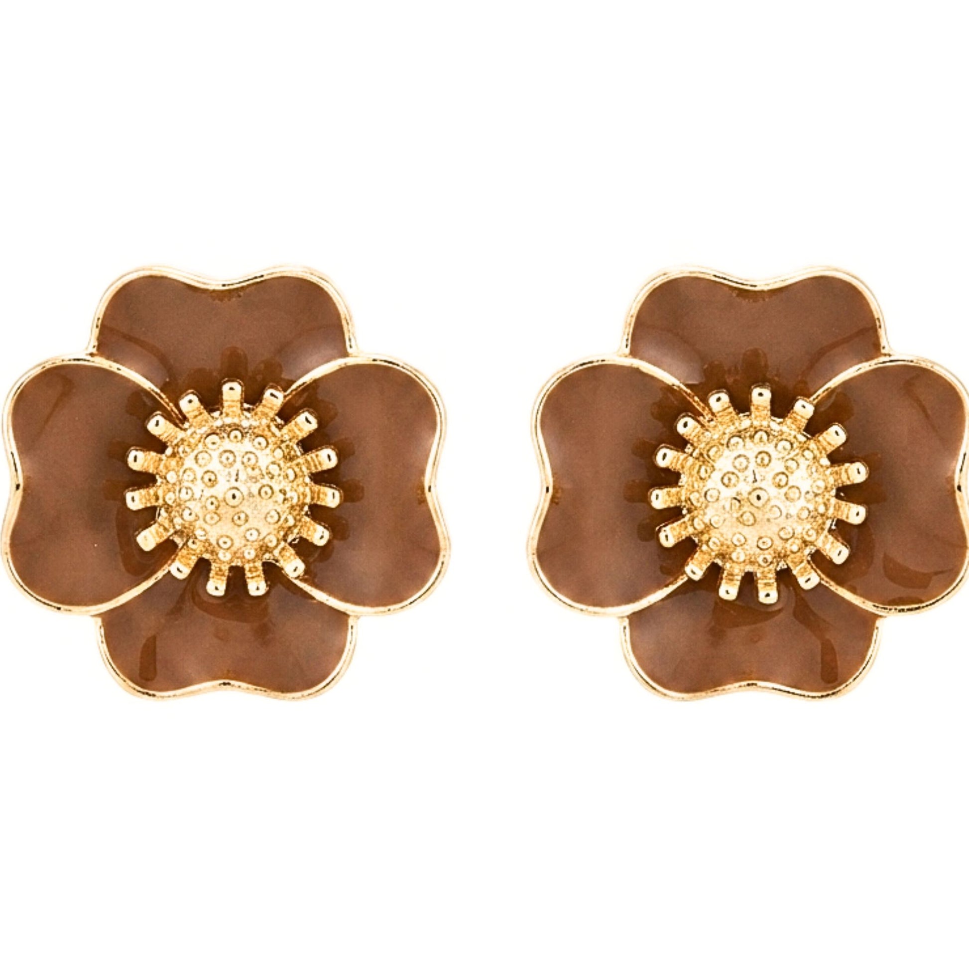 Pendientes de acero inoxidable dorado chapado oro 14ktes diseño de joyería Osnor moda moderno elegante boda fiesta fashion glamour lujo mujer 