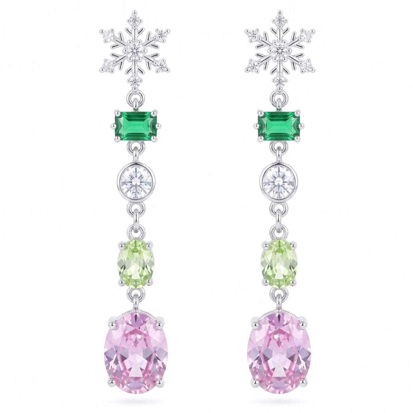 Pendientes Acero inoxidable plateado mujer diseño joyería osnor moda mujer 