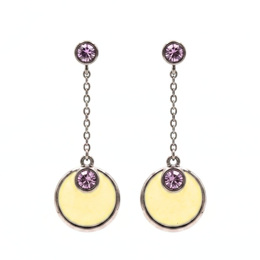Pendientes Acero inoxidable plateado mujer diseño joyería osnor moda 