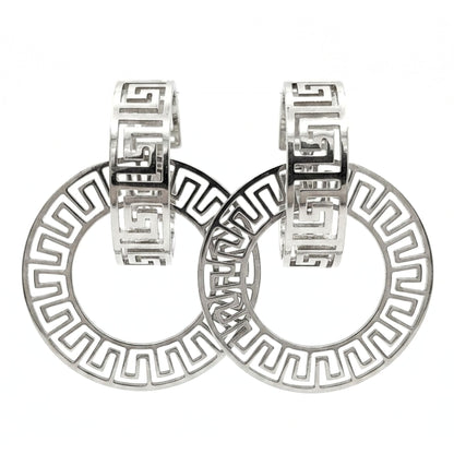 Pendientes Acero inoxidable plateado mujer diseño joyería osnor 