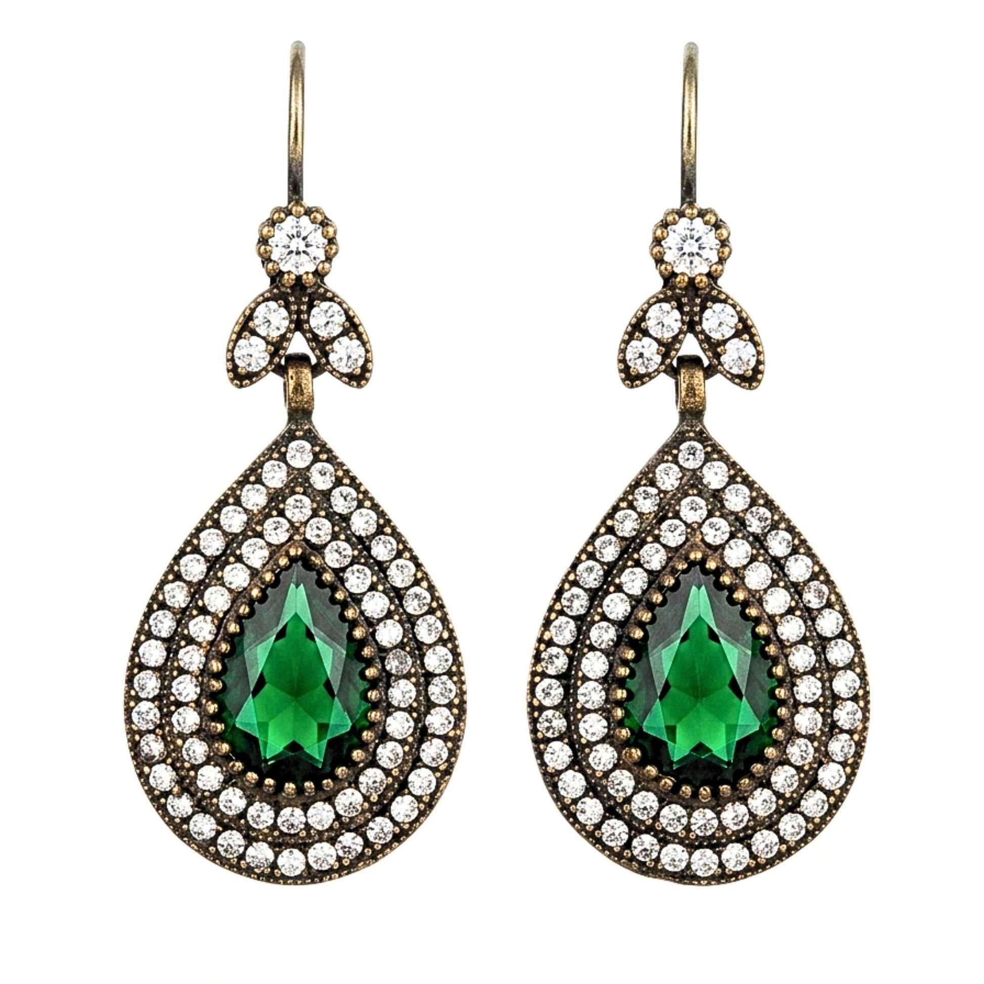 PENDIENTES Plata y bronce piedras naturales minerales vintage volumen diseño joyería osnor moda moderno elegante boda fiesta fashion diario 