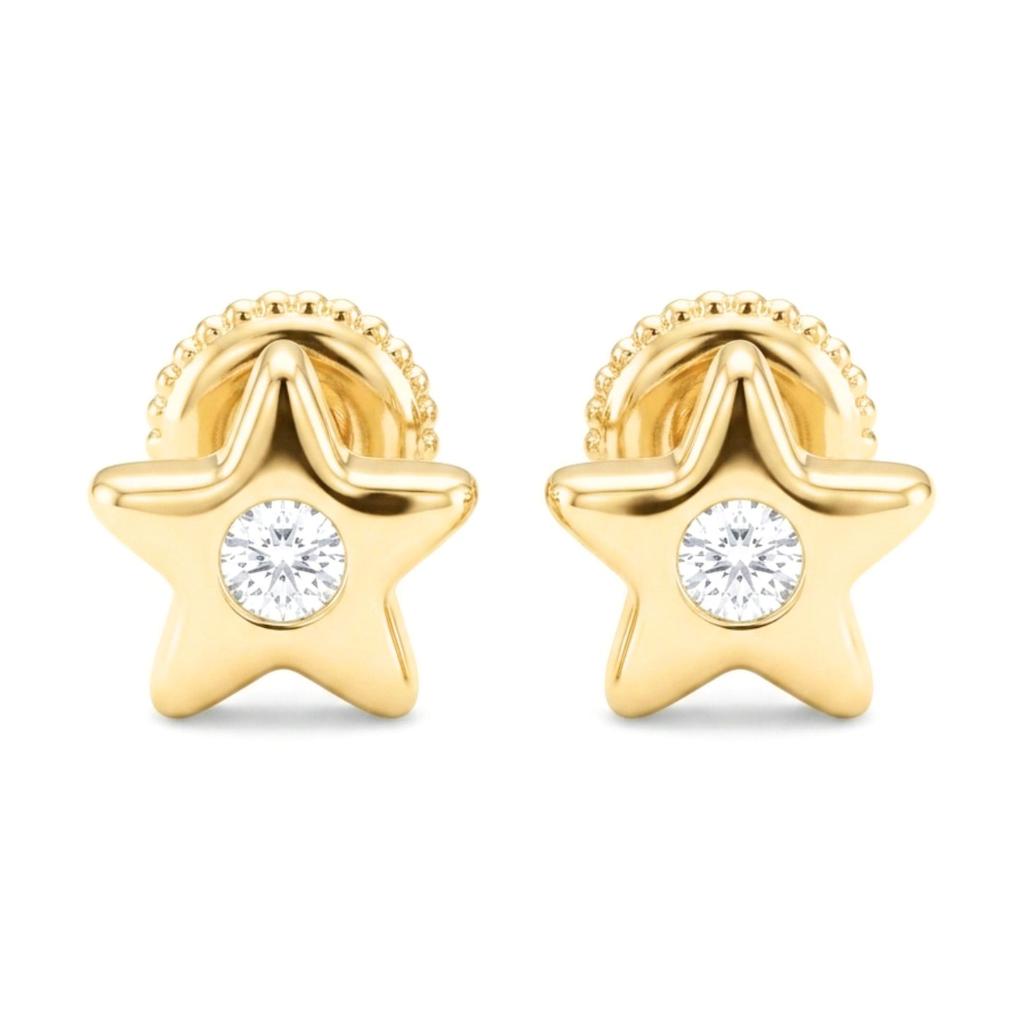 Pendientes de plata baño de oro dorados diseño de joyería osnor moda 