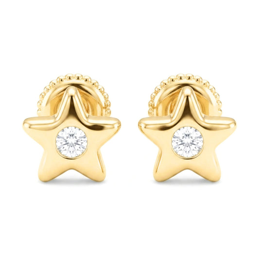 Pendientes de plata baño de oro dorados diseño de joyería osnor moda 