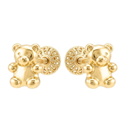 Pendientes de plata baño de oro dorados diseño joyería osnor moda moderno elegante 