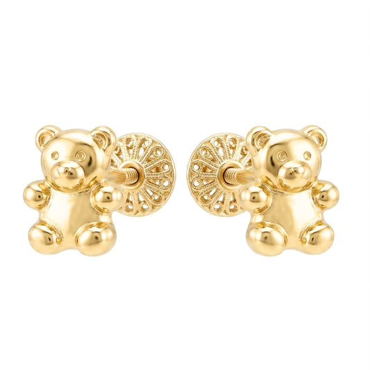 Pendientes de plata baño de oro dorados diseño joyería osnor moda moderno elegante 